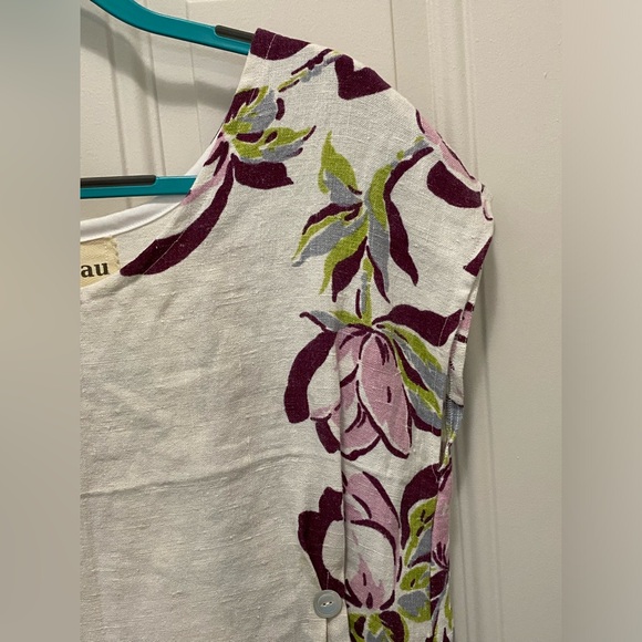 Vintage Tablecloth Tunic OOAK - Picture 3 of 10